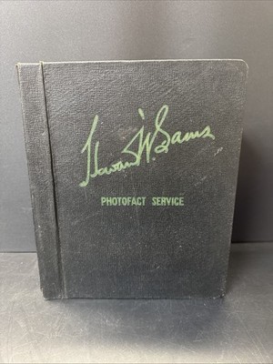 Vtg Sams Photofact Service Manual Volume 2 11-20 Binder Book