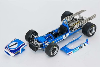 Model Factory Hiro 1/12 Fulldetail Kit Matra MS11 Ver.D 1968 Italy