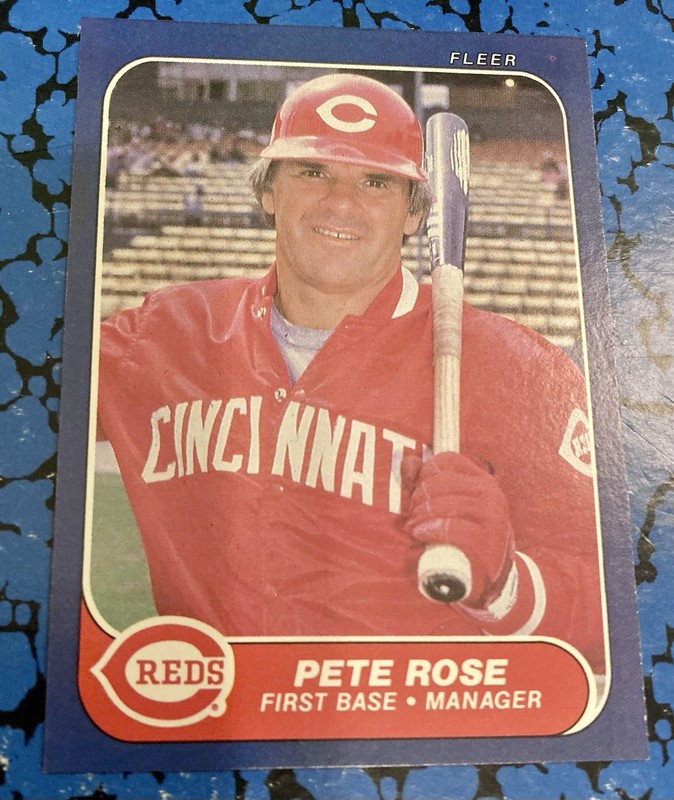 1986 Fleer - Pete Rose #191 Near Mint