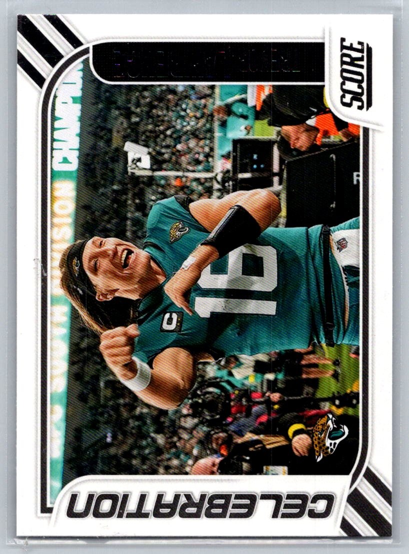 2023 Score #20 Trevor Lawrence Celebration Red Jacksonville Jaguars E32