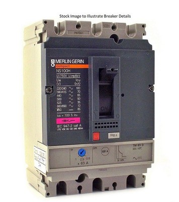 Merlin Gerin NFNLE36016, Compact NS, Circuit Breaker 690v 16A, BRE 4016 UNOPENED