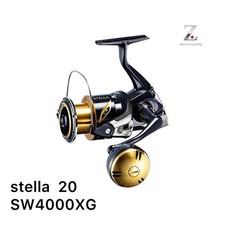 Mulinello Shimano 20 Stella SW 4000XG 2020 Spinning Premium Acqua Salata Nuovo Giappone