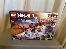 LEGO 71753 Fire Dragon Attack Set Parts List