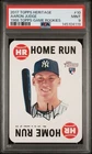2017 Topps Heritage Aaron Judge #10 1968 Topps Game Rookies PSA 9 Mint!!🔥🔥
