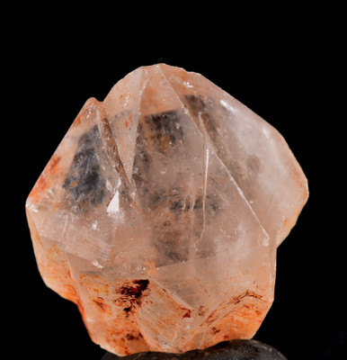 pink satyaloka region   quartz with rare amethyst hue sat-chit ananda #7976