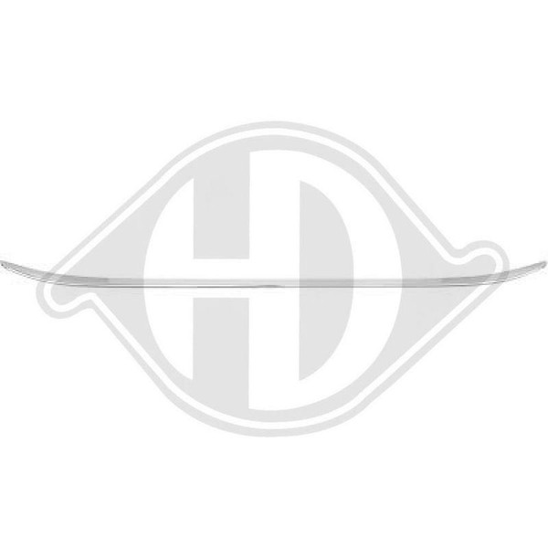1X Zier /Schutzleiste StoßFäNger Diederichs 1617064 FüR Mercedes Benz Vorne-image
