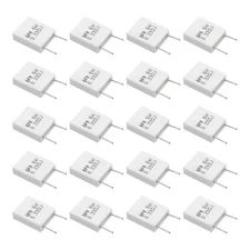 20 Pcs Ceramic Resistors, 5W 0.033 Ohm 5% Non-inductive Cement Ceramic Resistor