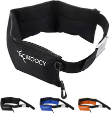 4-Pocket Zippered Scuba Weight Belt with Release Buckle, Fits 30"-50" Waist