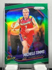 2025 Panini Prizm WNBA Prizms Green #133 Michele Timms