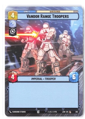 Vandor Range Troopers (Hyperspace) 362 NM A Lawless Time
