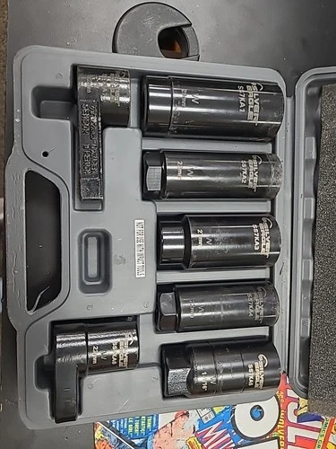 Matco Tools Silver Eagle 7 Piece Oxygen Sensor Socket Set SS7KA (Used)