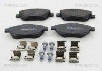 Triscan Bremsbelagsatz, Scheibenbremse Vorderachse U.A. FüR CitroËN, Ds, Opel