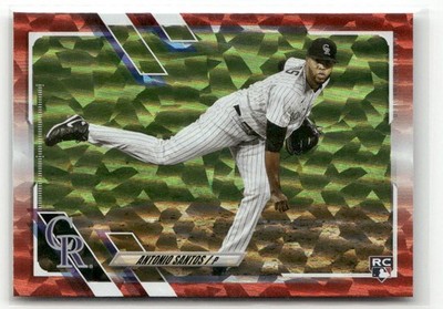 2021 Topps Update - Red Foilboard #US85 Antonio Santos #/199 RC ROOKIE SP