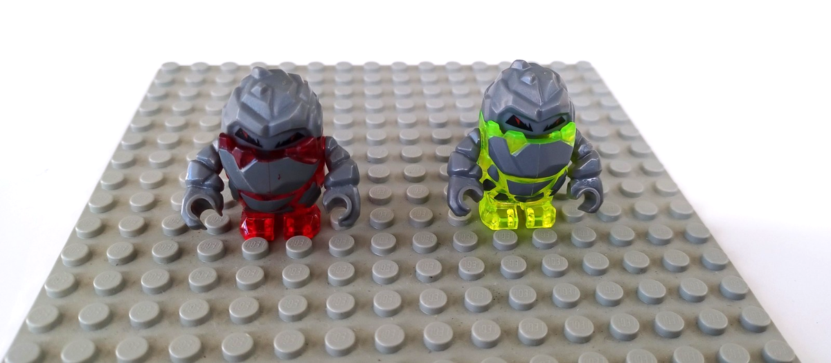 LEGO ® Power Miners Rock monster Minfigs-Meltrox(Red) & Sulfurix