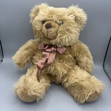 Sootheze Microwavable Weighted Plush Bear 12" Heat Therapy Stuffed Animal Brown