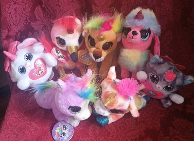 Lot of 7 ZURU COCO Series Small Plush NEW Some with TAGS