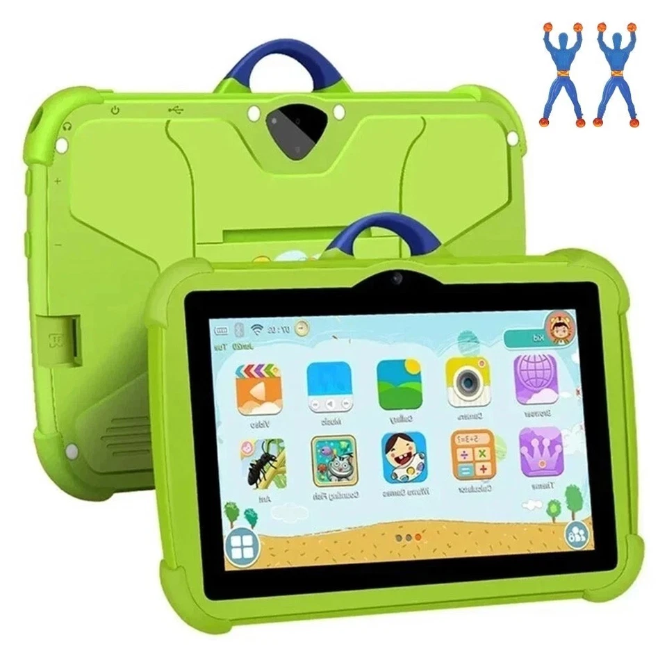 NEW Kids Tablet 7 Inch, Android, 4GB+64GB Storage, Bundle, WIFI, Free Case 2025 - Image 3 of 4