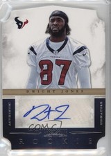 2012 Panini Prominence Rookie Signatures Die-Cut 226/499 Dwight Jones Auto 19bs