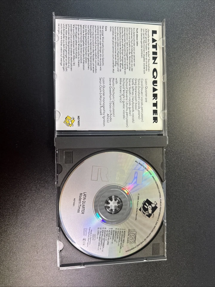 LATIN QUARTER "Modern Times", CD. - Bild 3 von 4