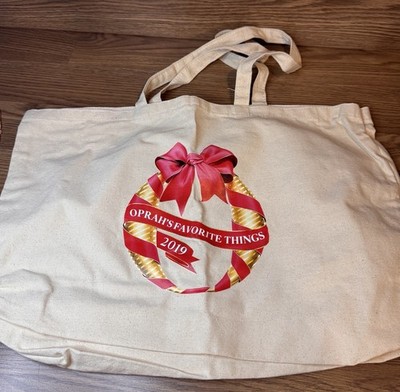 Oprah s Favorite Things Reusable Tote 2019 Holiday