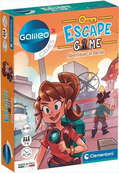 Clementoni - Galileo Games Escape Games - Abenteuer In Berlin Neu & Ovp-image