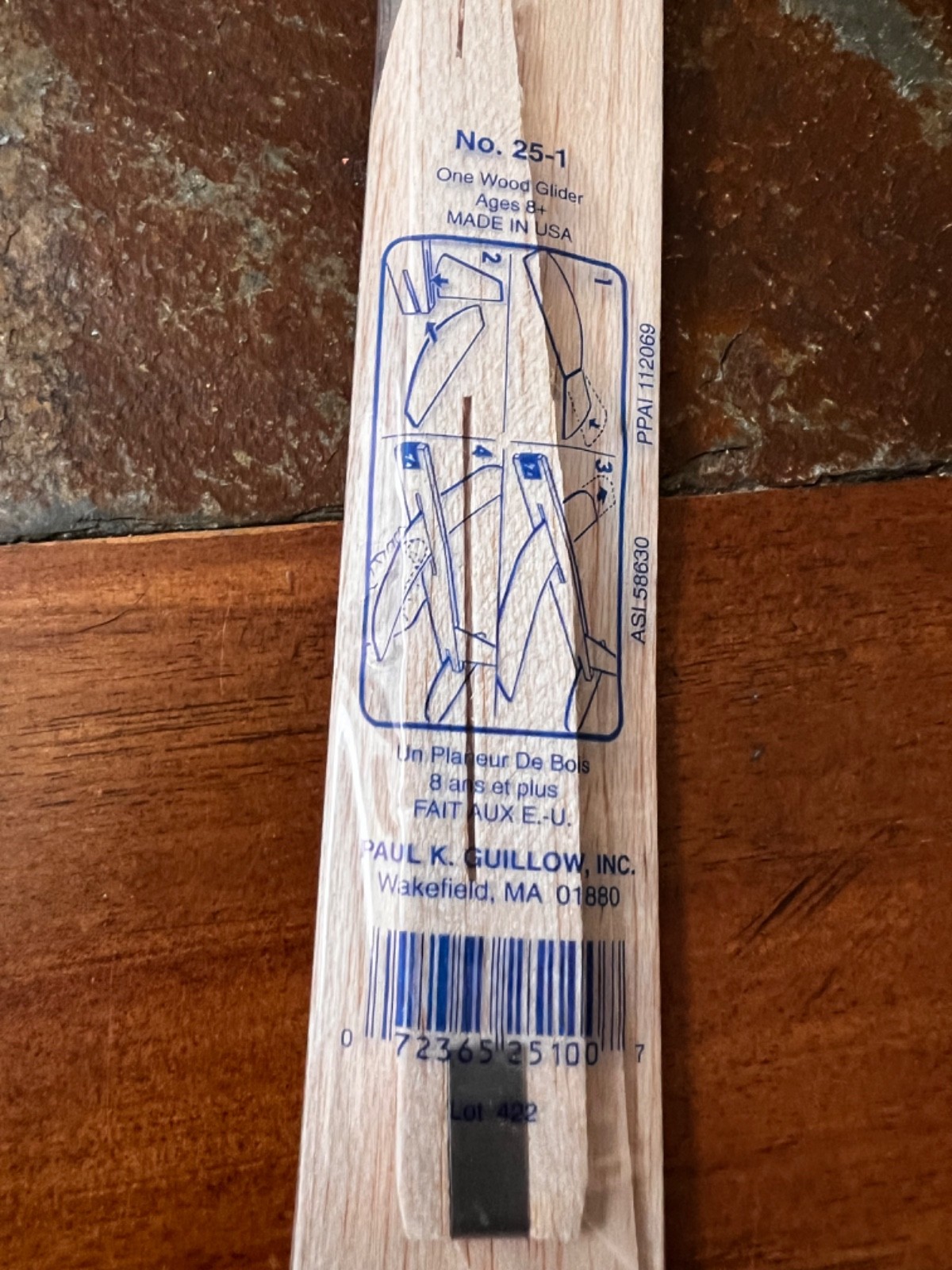 Vintage Paul K.Guillow Balsa Wood Model Airplane Kits Lot of 5/No. 25-1