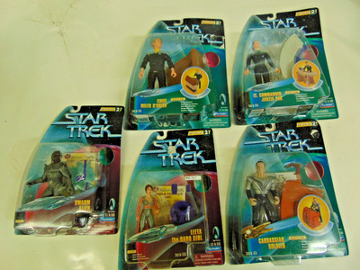 Menge 5 Star Trek Warp Factor Serie 2 Actionfiguren MR310