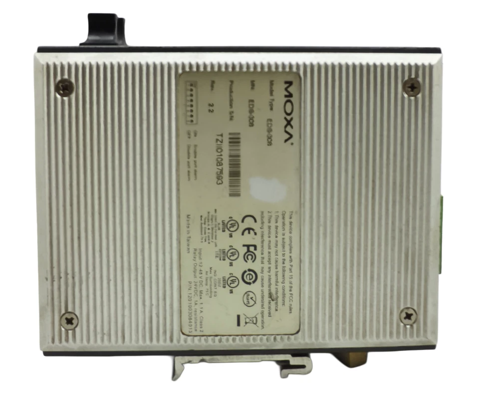 EtherDevice MOXA EDS-308 Unmanaged Ethernet Switch 8 x 10/100BaseTX EDS308 - Image 3 of 4