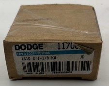 DODGE TAPER LOCK BUSHING 1.12" BORE 2-1/4" OD 1610x1-1/8 KW 117084