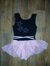 Unworn In New Condition Girl's Pink And Black Leotard Size 12/14