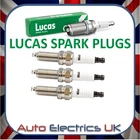 HYUNDAI ACCENT I10 KIA RIO PICANTO NGK LKR6D-10E SPARK PLUGS LUCAS LSP038 X 3