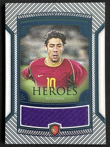Rui Costa 2025 Futera Unique Heroes Jersey /10 #HR04