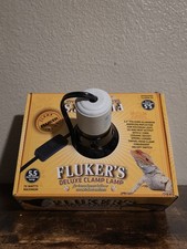 Fluker's Deluxe Clamp Lamp For Incandescent Bulbs Or Ceramic Heat Emitters 5.5"
