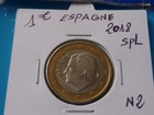 1 EURO ESPAGNE 2018 spl - Ref. N 2   ( Livrée sous étui H B )