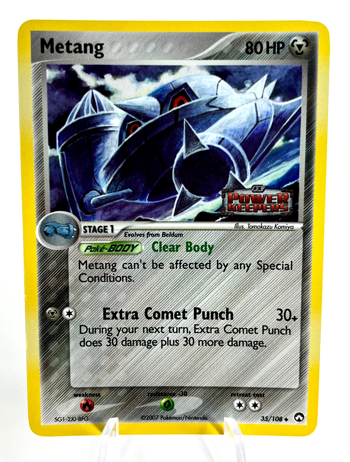 Metang 35/108 - EX Power Keepers - Reverse Holo - Pokemon - LP