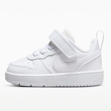 Nike Court Borough Low 2 White Toddler Shoes BQ5453-100 Size 5C