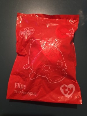 Ty Beanie Boos Flips the Platypus Stofftier McDonalds Happy Meal 2019