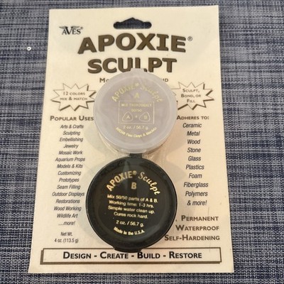 Aves Apoxie Sculpt 1/4 Lb Pink - Air Dry Modeling Clay Compound Self Hardening