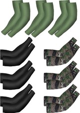 9 pares de mangas de protecci n UV unisex refrescantes para el sol