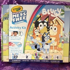 Crayola Color Wonder Mess Free Coloring Activity Kit Bluey 75-7161