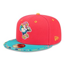 Men's New Era  Red/Turquoise Delmarva Shorebirds 2026 Copa De La Diversion
