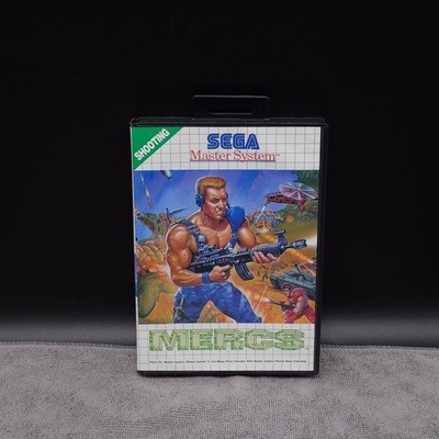 Mercs Master System Pal EU Factory Sealed Brand New Sega Unopened Nice Condition