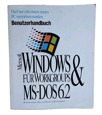 Benutzerhandbuch für Microsoft Windows für Workgroups & MS-DOS 6.2