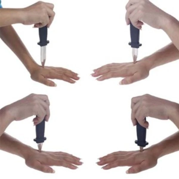 Daga que desaparece - Cuchillo que desaparece - Vestir - Juegos con disfraces - Halloween Foto 3 de 4