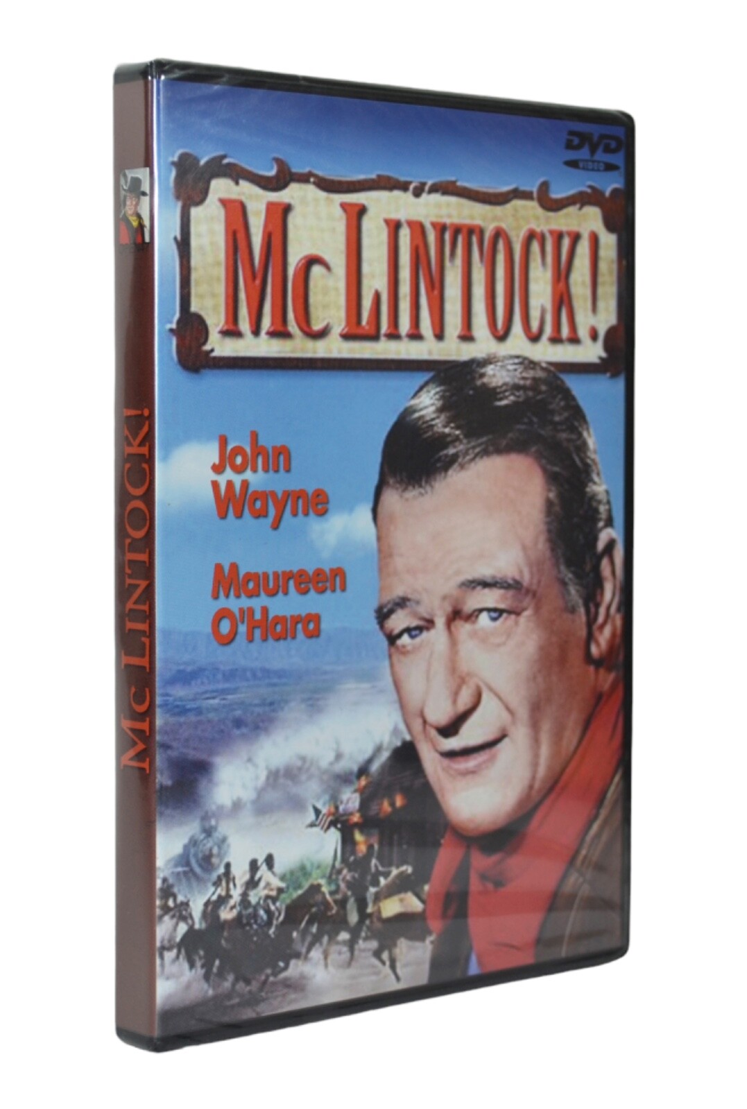 McLINTOCK! 1963 ANDREW V. McLAGLEN JOHN WAYNE Western Open Game DVD SIGILLATO