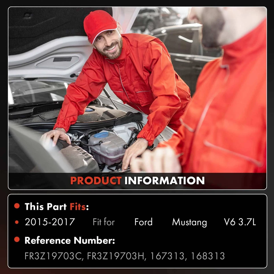 Compresor de aire acondicionado con estilo DKS17D y 4 ranuras para Ford Mustang 2015 2016 2017 3,7 L Foto 2 de 4