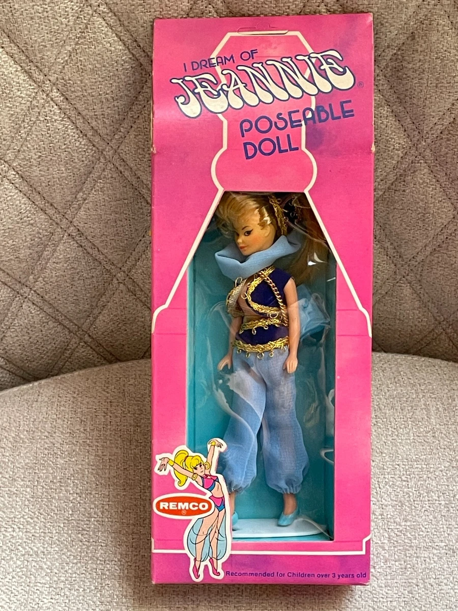 RARE VINTAGE 1977 REMCO I DREAM OF JEANNIE POSEABLE DOLL FIGURE