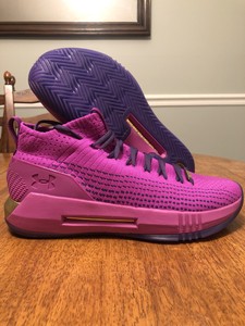 mens purple under armour shoes