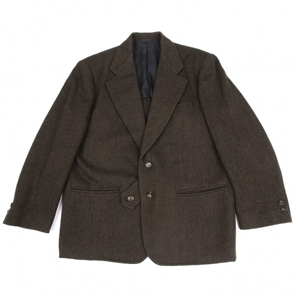 ジャケット・アウター Comme des garcons homme plus Wool jacket Vintage Comme Des Garcons Homme Plus Wool Jacket, 2006 A/W