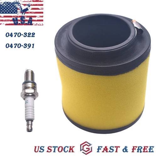 Dual Stage Air Filter For Arctic Cat 375 400 454 500 4X4 ATV 0470-391 0470-322